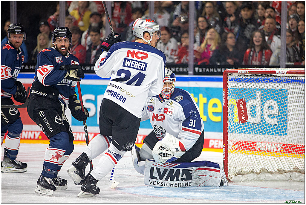 PENNY DEL; Koelner Haie- Nuernberger Ice Tigers; Koeln, 29.01.2023